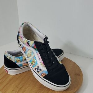 Vans Old Skool Loteria La Calavera Black Multi Sneakers Unisex M8.5/W 10